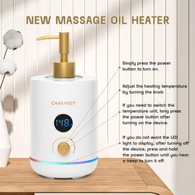 CharmKey 360° heating ensures even warmth across contents for consistent results