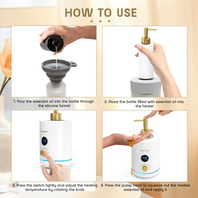 CharmKey ideal for professional spa or barber shop warm therapy sessions