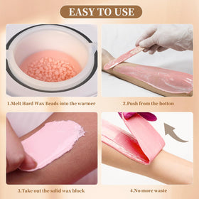 CHARMKEY silicone bowl 16.9oz for quick, non-stick wax melting.