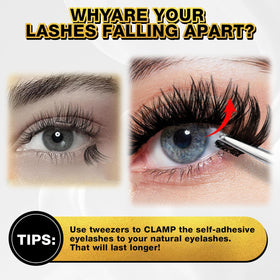 CHARMO'CLOCK varied-lengths looks collection illustrating cat-eye and doll-eye styles.