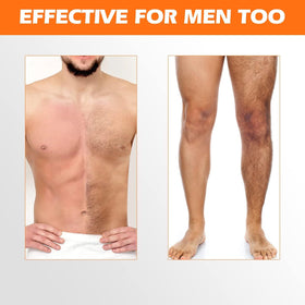 Charmonic wax strips suitable for multiple body areas for smooth skin