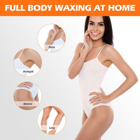 Charmonic formula with beeswax and jojoba nourishes while removing hair