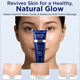 CHARMZONE Control Cream cushion texture melts into skin for deep hydration.