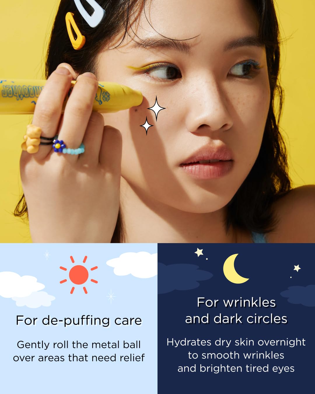 CHASIN' RABBITS Korean-skincare-inspired formula helps brighten and smooth the eye area.
