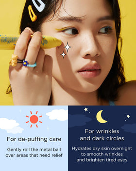 CHASIN' RABBITS Korean-skincare-inspired formula helps brighten and smooth the eye area.