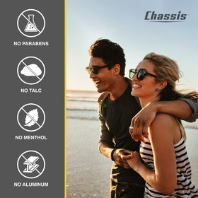 Chassis Restoration Cream barrier-smoothing shows even coverage for all-day protection.
