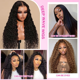 CHEETAHBEAUTY Deep Wave baby hair detail adds natural framing.