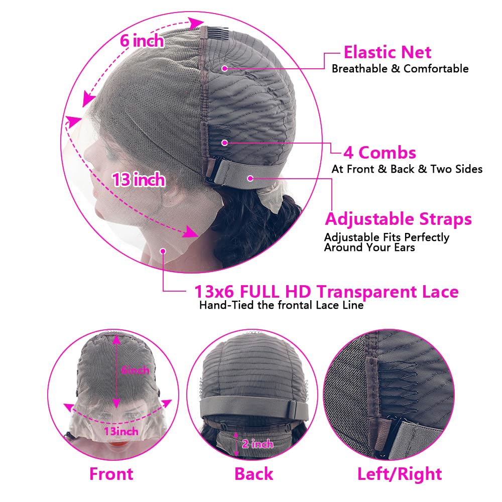 CHEETAHBEAUTY Deep Wave wig high ponytail demonstrates styling versatility.