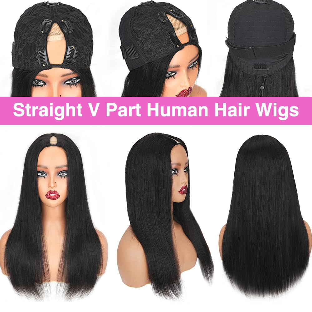 CHEETAHBEAUTY V Part Wig side profile highlighting lightweight wear