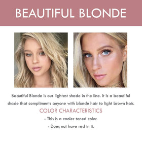 Chella Eyebrow Pencil Blonde swatch shows versatile color match.