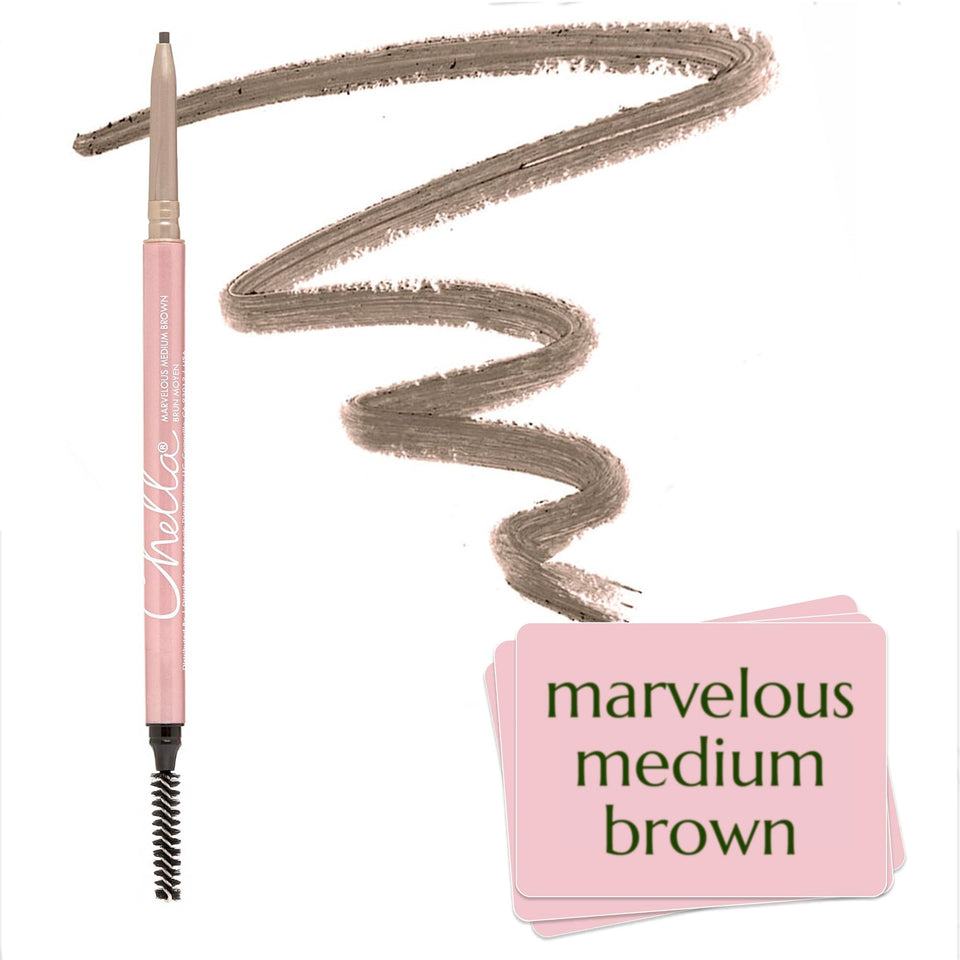 Chella Eyebrow Pencil tip close-up for precise natural brow definition