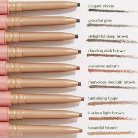 Chella Eyebrow Pencil waterproof finish suggesting all-day wear