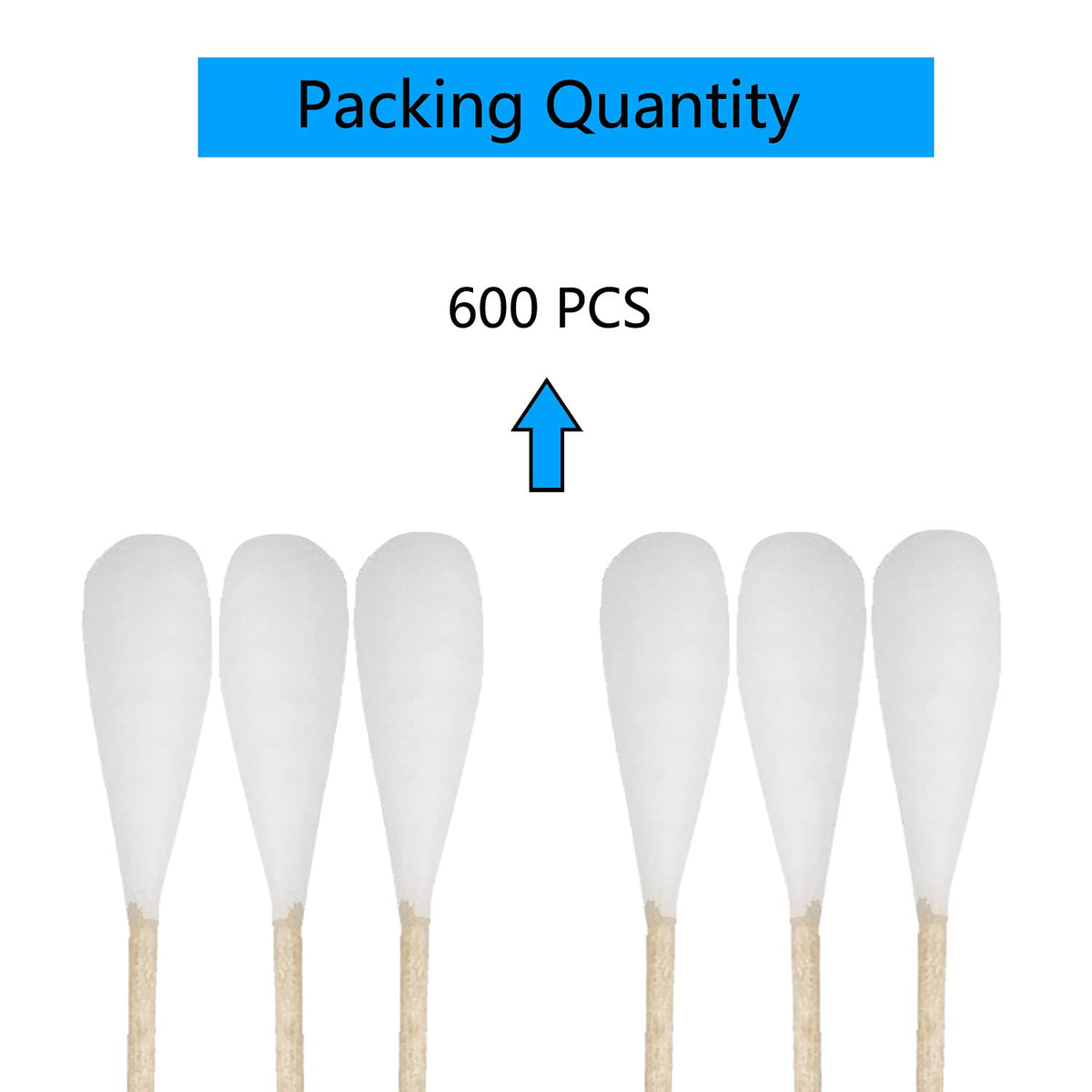 Chenchenchen multipurpose cotton buds suitable for arts, crafts, and light cleaning.