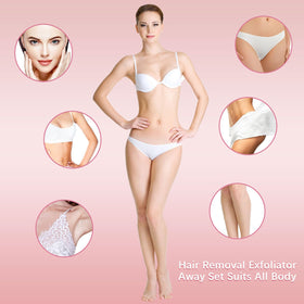Chengu pink hair remover with handle for controlled depilation.
