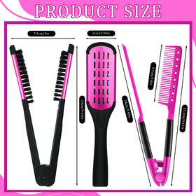 CHENGU boar bristles closeup for gentle detangling and control.