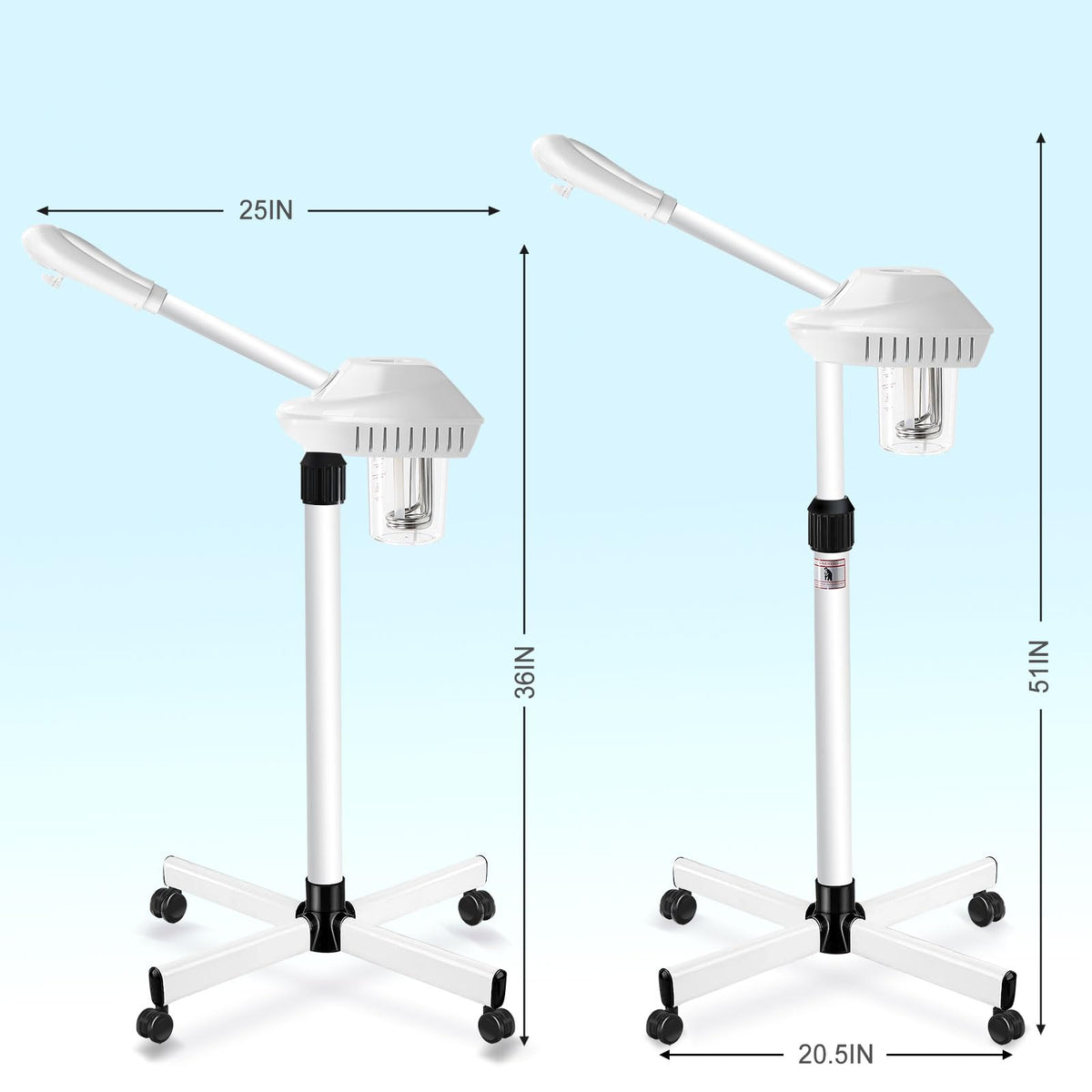Chetunju facial steamer with automatic shut-off for safe use.