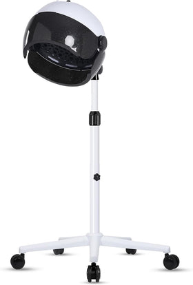 Chetunju hooded hair dryer on wheels for flexible salon or home use.