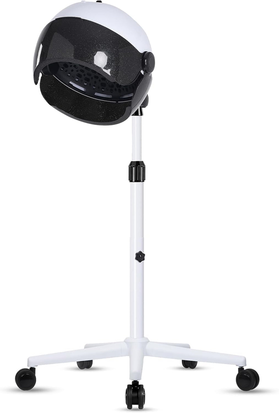 Chetunju hooded hair dryer on wheels for flexible salon or home use.