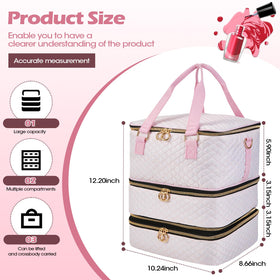 Cheungren organizer lower layers with 84-bottle capacity maximizes storage space.