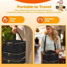 Cheungren portable nail bag organizer ideal for home or travel.