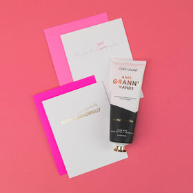 Chez Gagné antioxidants and vitamins support hydrated hand skin