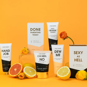 Chez Gagné close-up of non-greasy absorption formula