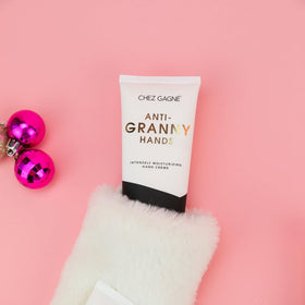 Chez Gagné hand cream with orange vanilla scent ready for daily use