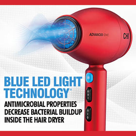 CHI 1875 Series compact dryer in travel case ready for on-the-go use.