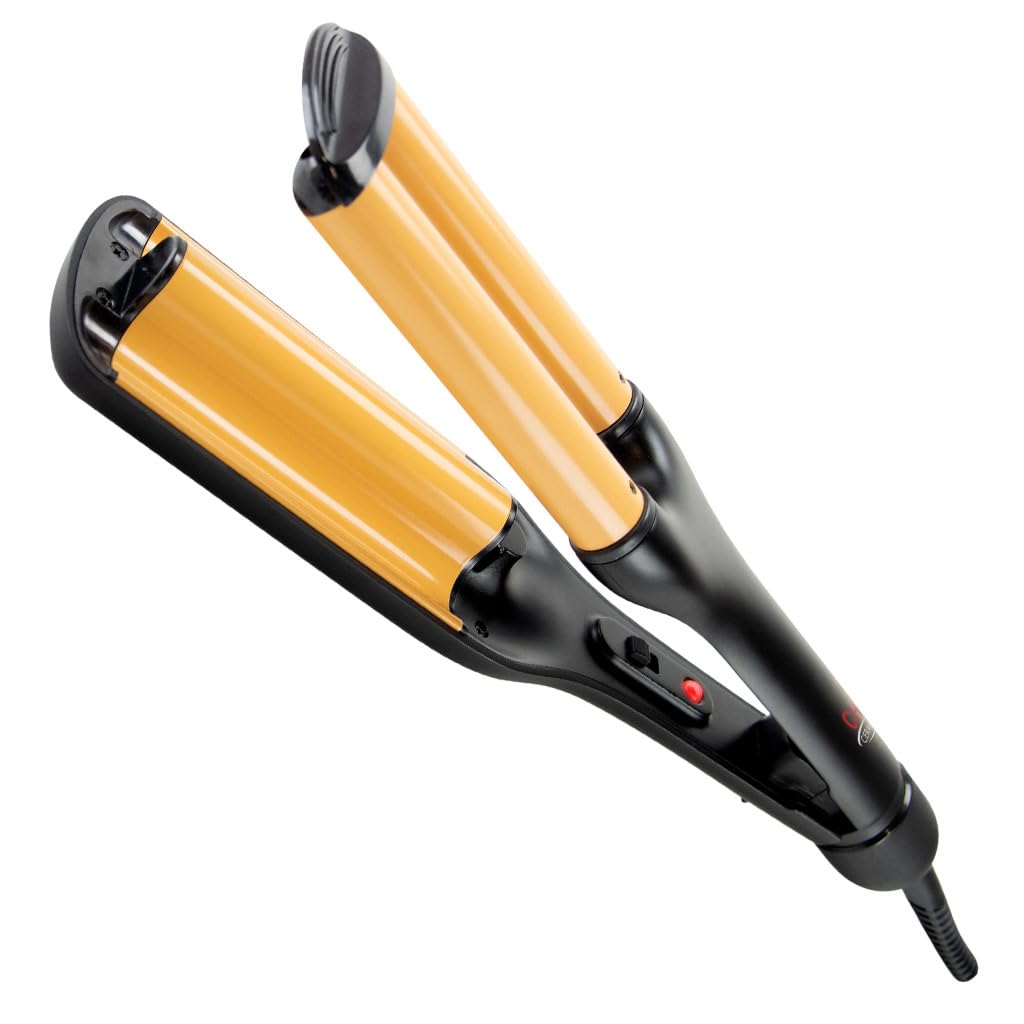 CHI Ceramic Triple Waver outer view highlighting ergonomic design for easy styling