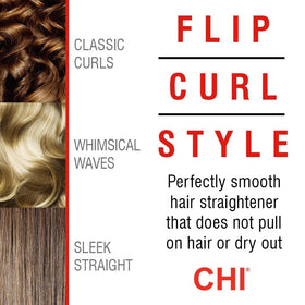 Wide plates cover more hair for quick salon-quality results with CHI iron.