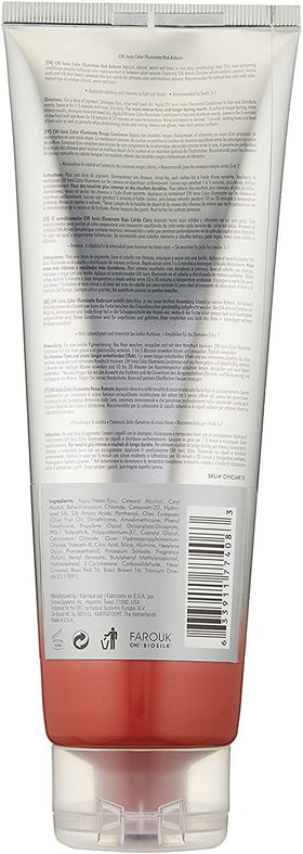 Close-up texture of CHI Color Illuminate Conditioner showing creamy pigment