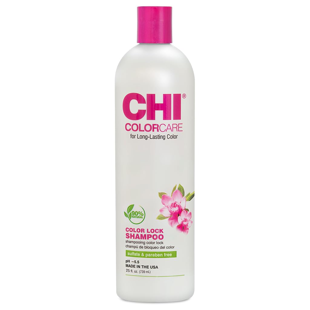 CHI ColorCare Color Lock Shampoo bottle front view for color protection.