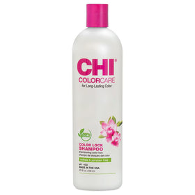 CHI ColorCare Color Lock Shampoo bottle front view for color protection.