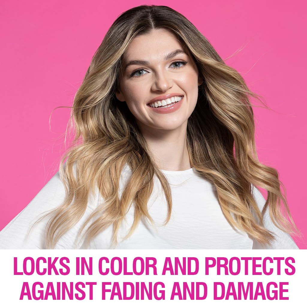 Lathered CHI ColorCare shampoo showing rich foam for gentle cleansing.