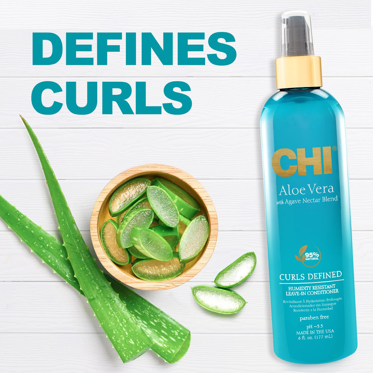 CHI Cruelty-Free Leave-In formula supports ethical hair care