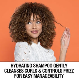 Humidity protection helps CHI CurlyCare curls maintain shape.