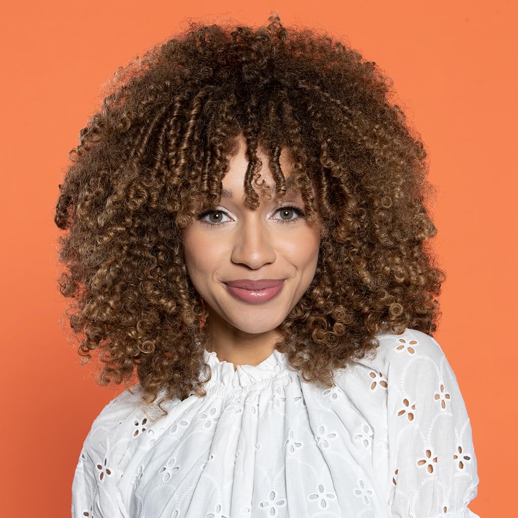 Packaging highlights sulfate- and paraben-free CHI CurlyCare formula.