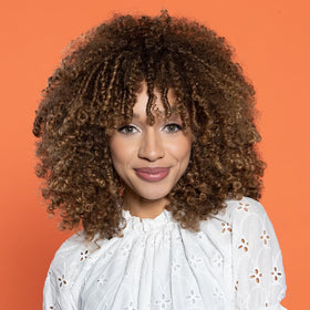 Packaging highlights sulfate- and paraben-free CHI CurlyCare formula.