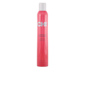CHI Enviro 54 Hair Spray bottle offers natural hold for layered textures and shine.