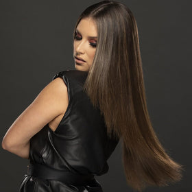 Product label of CHI Keratin Leave-In Conditioner highlighting keratin formula