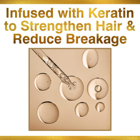 CHI Keratin Leave-In Conditioner white bottle on shelf for easy daily care
