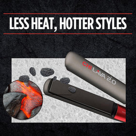 CHI Lava 2.0 with an 11 ft cord enables flexible styling options.