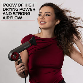 CHI Lava lightweight design enables precise styling without hand fatigue.