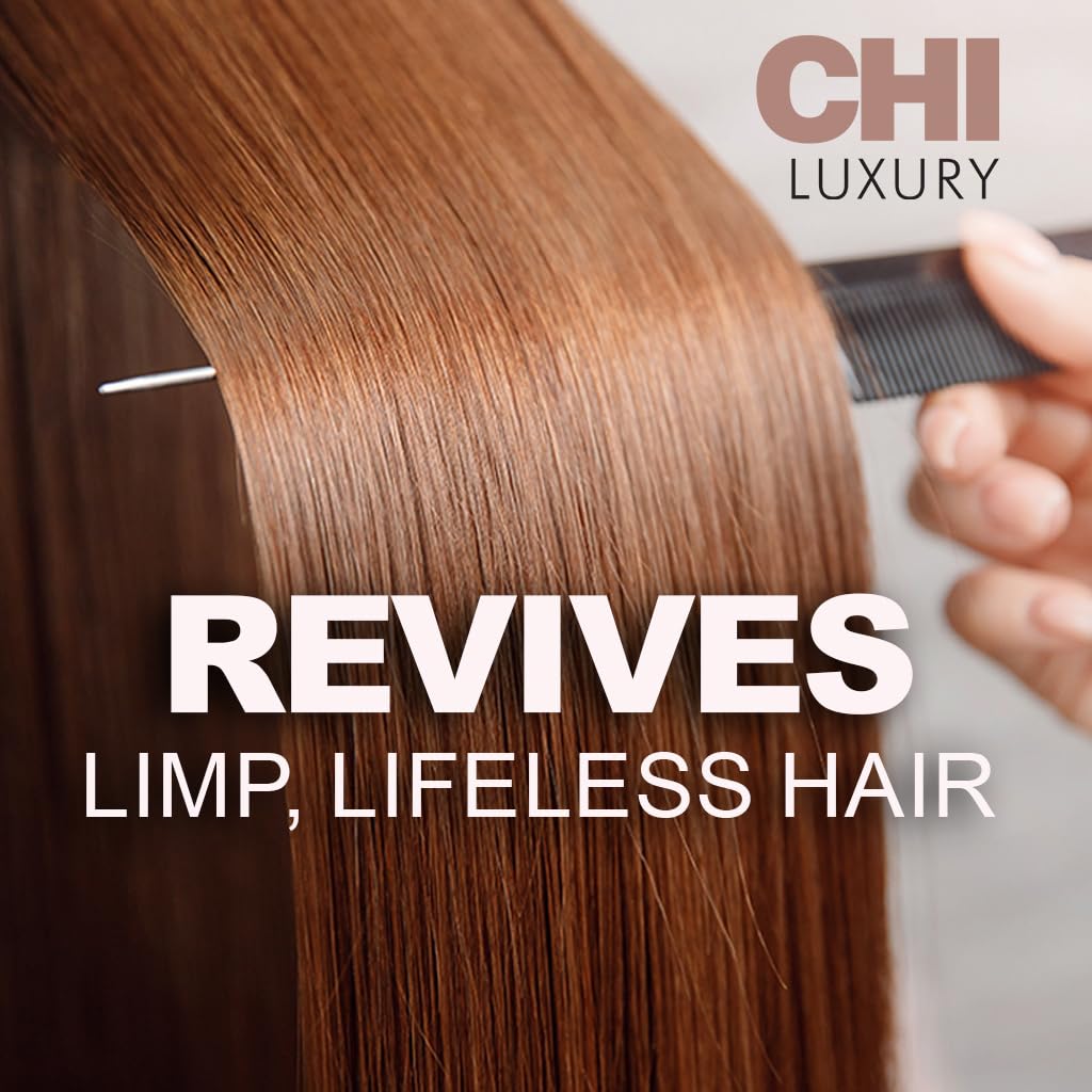 CHI Luxury Black Seed Oil Dry Shampoo spray nozzle delivers a quick-drying touch-up