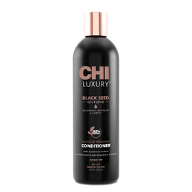 CHI Luxury Black Seed Oil Moisture Replenish Conditioner bottle front view for stronger, smoother hair.