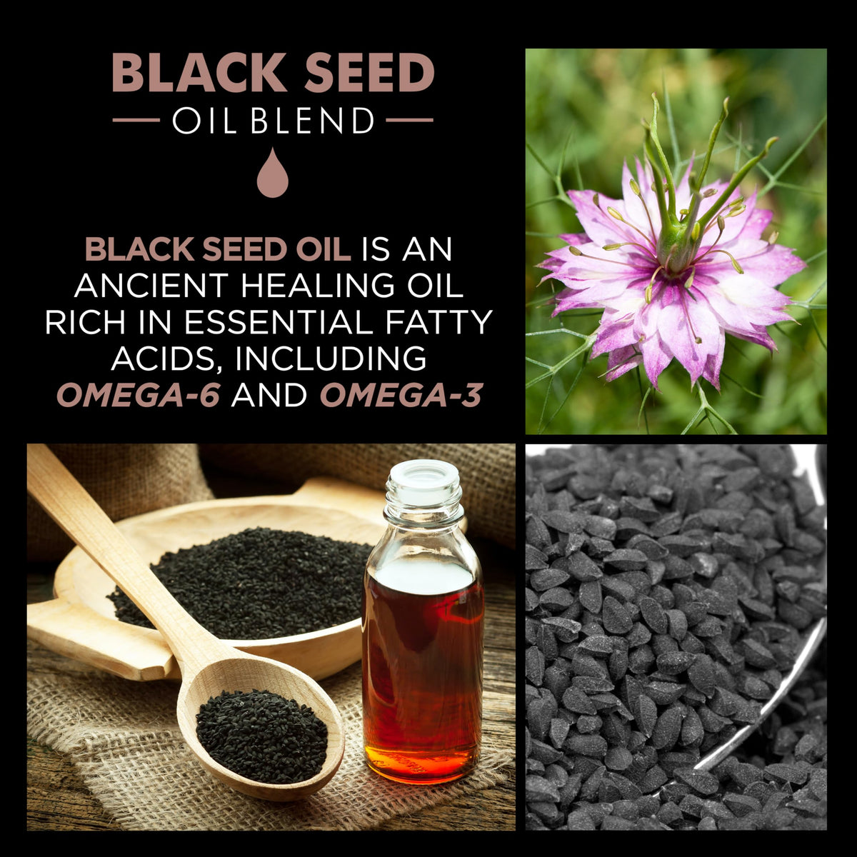 CHI Luxury Black Seed Oil Moisture Replenish Conditioner label close-up shows sulfate-free and paraben-free.