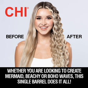 CHI Multi-Wave Styler digital temperature control allows precise styling