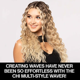 CHI Multi-Wave Styler ergonomic slim body is easy to grip