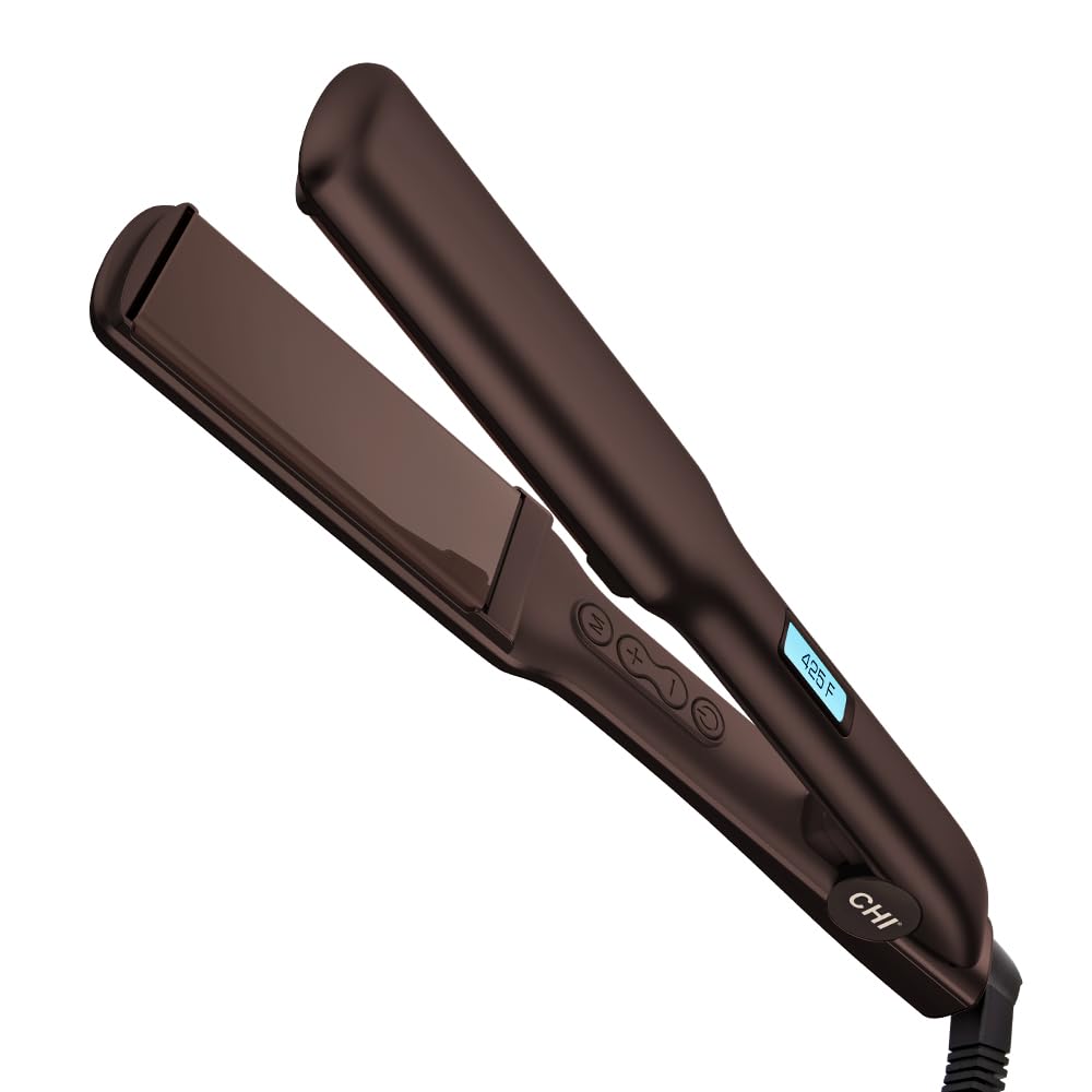 CHI Original Digital Ceramic Hairstyling Iron with digital display for precise heat control.