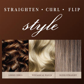 CHI Original Digital Ceramic Hairstyling Iron floating plates ensure a smooth glide with less snagging.